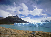 Patagonia, Glacier National Park, Panoramic view of clouds over a glacier by Panoramic Images