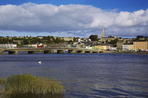 Modern Bridge over the River Barrow, New Ross, County Wexford, Ireland von Panoramic Images