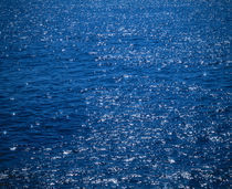 Choppy blue water by Panoramic Images