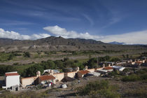 Houses in a town, Cachi, Salta Province, Argentina von Panoramic Images