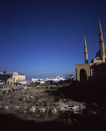 Mosque in a city, Mohammad Al-Amin Mosque, Martyrs' Square, Beirut, Lebanon by Panoramic Images
