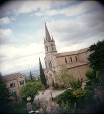 Church in a village, Bonnieux, Vaucluse, Provence-Alpes-Cote D'azur, France von Panoramic Images