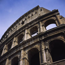 Low angle view of the Colosseum, Rome, Italy von Panoramic Images