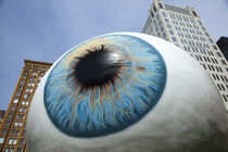 Eyeball sculpture, Chicago, Cook County, Illinois, USA by Panoramic Images