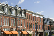 Buildings in a row, Lafayette Square, St. Louis, Missouri, USA by Panoramic Images