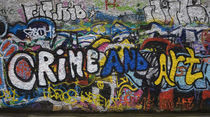 Grafitti on the U2 Wall, Windmill Lane, Dublin, Ireland von Panoramic Images