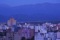 Buildings in a city, Salta, Argentina von Panoramic Images