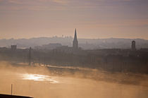 River Suir at Dawn, Waterford City, County Waterford, Ireland von Panoramic Images