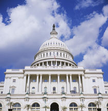 Facade of a government building, Capitol Building, Washington DC, USA by Panoramic Images