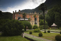 Facade of a building, Villa Feltrinelli, Gargnano, Lake Garda, Lombardy, Italy by Panoramic Images