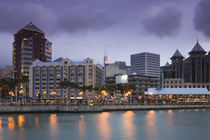 Buildings at the waterfront, Caudan Waterfront, Port Louis, Mauritius by Panoramic Images