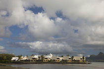 Buildings at the waterfront, Le Preskil Beach Resort, Mahebourg, Mauritius von Panoramic Images
