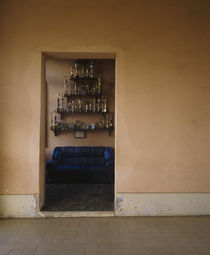 Collection of trophies in a room, Diamantina, Minas Gerais, Brazil von Panoramic Images