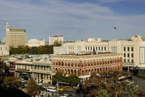 High angle view of buildings in a city, San Antonio, Texas, USA von Panoramic Images