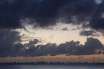 Clouds over a city, Rio de la Plata, Punta Del Este, Maldonado, Uruguay von Panoramic Images