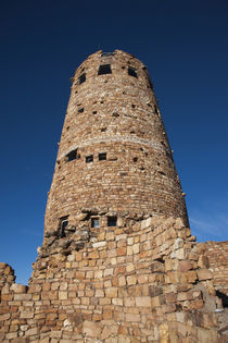 Low angle view of a lookout tower, Grand Canyon National Park, Arizona, USA von Panoramic Images