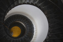 Spiral staircase in a lighthouse by Panoramic Images