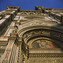 Low angle view of a cathedral, Duomo Santa Maria Del Fiore, Florence, Italy by Panoramic Images