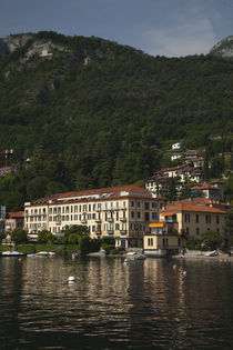 Hotel at the lakeside by Panoramic Images