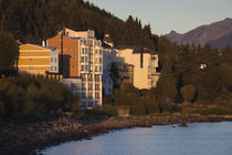 Houses at the lakeside by Panoramic Images