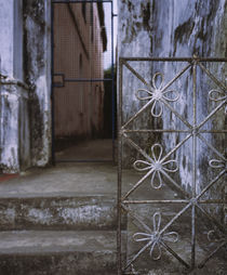 Close-up of a gate, Salvador, Brazil von Panoramic Images
