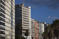 Apartments in a city, Playa Pocitos, Pocitos, Montevideo, Uruguay von Panoramic Images