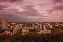 High angle view of a city, Mendoza, Argentina von Panoramic Images