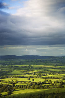 Pastoral Fields, Near Clonnee, County Waterford, Ireland von Panoramic Images