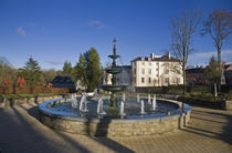 Fountain in the Millennium Garden, Lismore, County Waterford, Ireland by Panoramic Images
