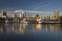 City at the waterfront by Panoramic Images