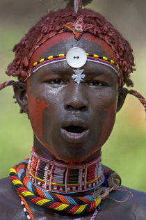 Portrait of a Samburu tribal von Panoramic Images