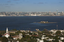 Buildings at the waterfront, Cerro De Montevideo, Montevideo, Uruguay von Panoramic Images