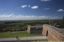 Tourists at a fortress by Panoramic Images