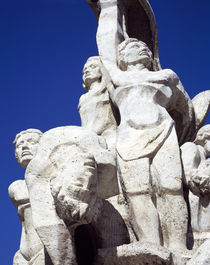 Low angle view of a statue, Syria by Panoramic Images