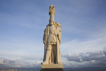 Low angle view of a statue by Panoramic Images