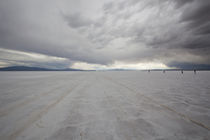 Clouds over a salt flat, Salinas Grandes, Jujuy Province, Argentina by Panoramic Images