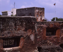 Ruins of a fort, Fort Jesus, Mombasa, Coast Province, Kenya von Panoramic Images