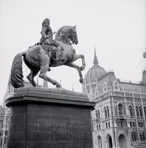 Statue of Francis II Rakoczi ( 1676-1735) by Janos Pasztor by Panoramic Images