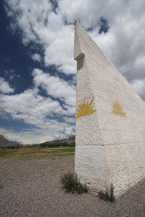 Marker for the Tropic of Capricorn, Tilcara, Quebrada De Humahuaca, Argentina von Panoramic Images