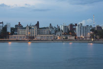 Buildings at the waterfront by Panoramic Images