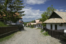 Houses in a village, Holloko, Hungary by Panoramic Images