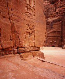 Details of eroded rocks, Petra, Jordan von Panoramic Images