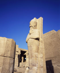 Ruins of a statue, Valley Of The Kings, Luxor, Egypt by Panoramic Images