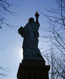 Low angle view of a statue by Panoramic Images