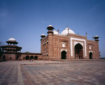 Taj Mahal mosque, Agra, Rajasthan, India von Panoramic Images