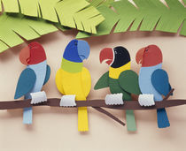 Illustration birds von Panoramic Images
