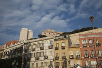 Buildings with tower viewed from Piazza Yenne by Panoramic Images