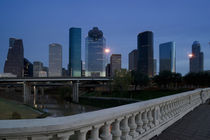 Skyscrapers in a city, Houston, Texas, USA von Panoramic Images