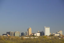 Skyline of a city, Midland, Texas, USA by Panoramic Images