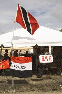 A makeshift bar in the Port of Spain carnival in Trinidad. by Tom Hanslien